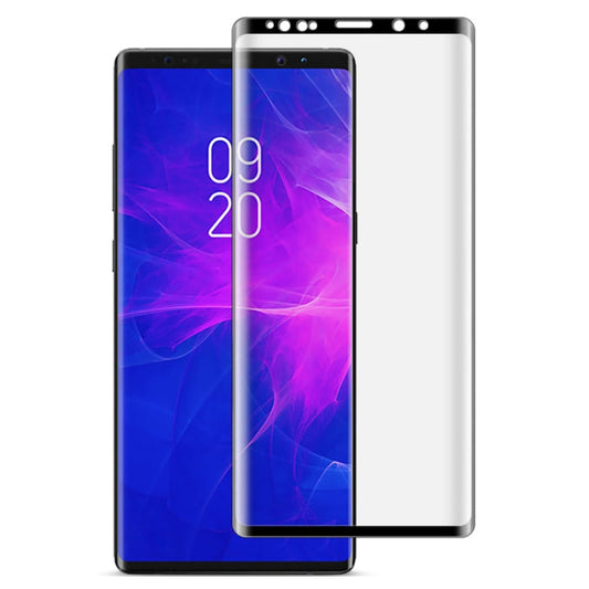 Film en verre trempé plein écran incurvé 3D 9H IMAK pour Galaxy Note9 (noir)