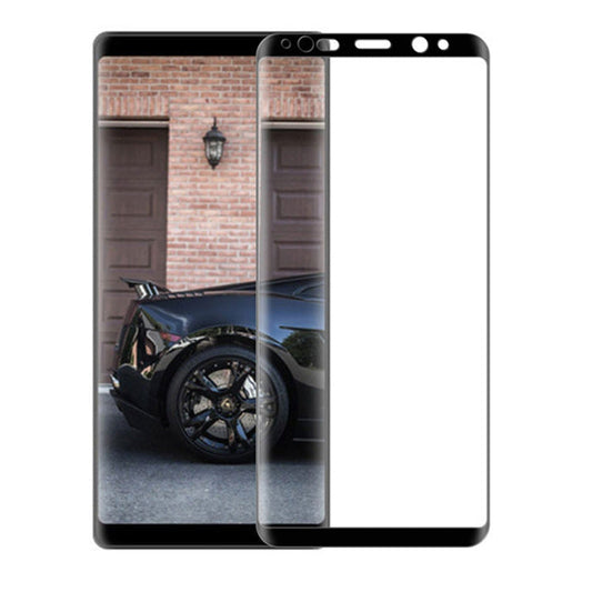 Film en Verre Trempé Mocolo Full Glue 0.33mm 9H Bords Arrondis 3D pour Galaxy Note8 (Noir)