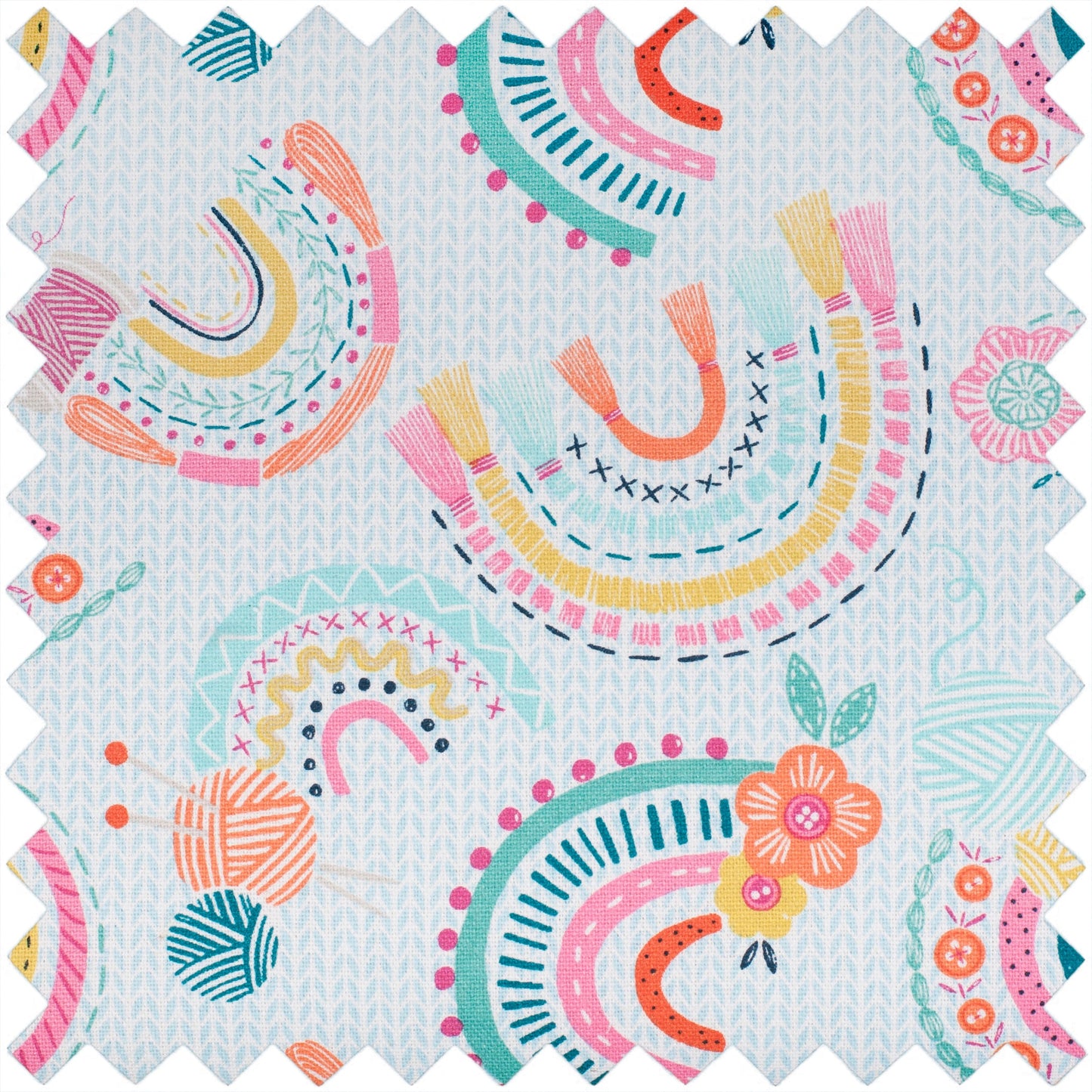 Hobby Gift: Sac pour machine à coudre: PVC mat: Arc-en-ciel: Dimensions de l'article: (p/l/h) 20 x 44 x 38cm.