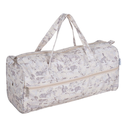 Hobby Gift: Sac de tricot: Toile Forêt: Dimensions de l'article: (p/l/h) 16 x 43 x 19cm.