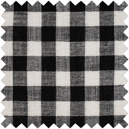 Cadeau passe-temps : Pochette aiguilles à tricoter (XL) : Vichy monochrome : Dimensions de l'article : (p/l/h) 11 x 42 x 2 cm.