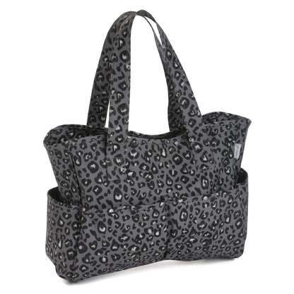 Hobby Gift: Sac à ouvrages: PVC mat: Léopard: Dimensions de l'article: (p/l/h) 13 x 36 x 31cm.