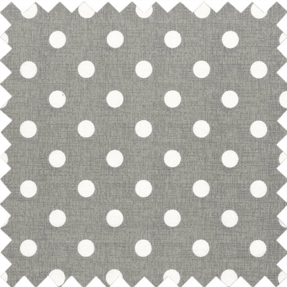 Hobby Gift: Sewing Box (M): Grey Spot: Item size: (d/w/h) 18.5 x 25.5 x 14.5cm.