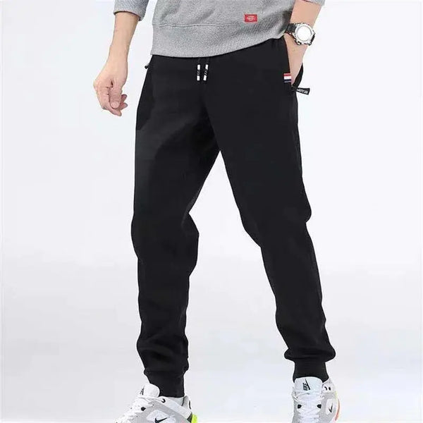 Pantalon décontracté chaud en laine d'agneau