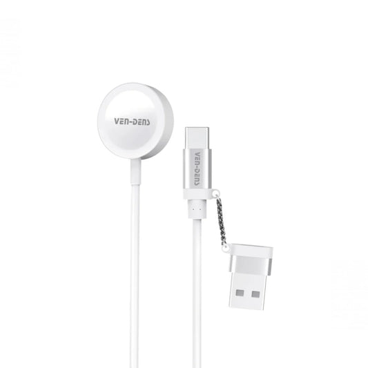 Magnetic Apple Watch Charger USB A + USB C VD-WLC012
