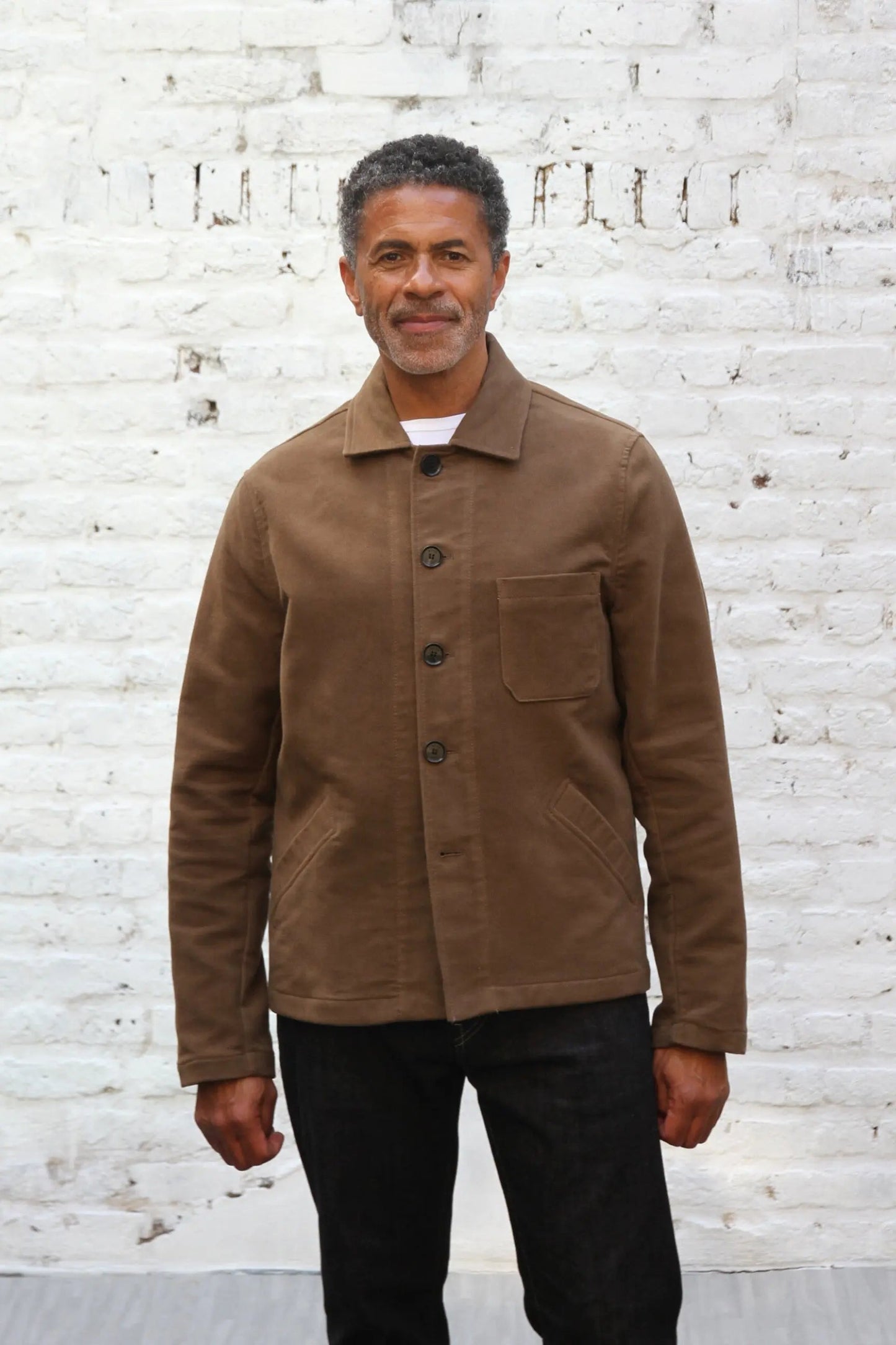 Marchant Jacket  - Camel Moleskin