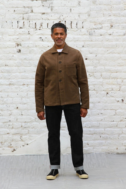 Marchant Jacket  - Camel Moleskin