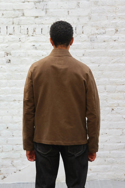 Marchant Jacket  - Camel Moleskin