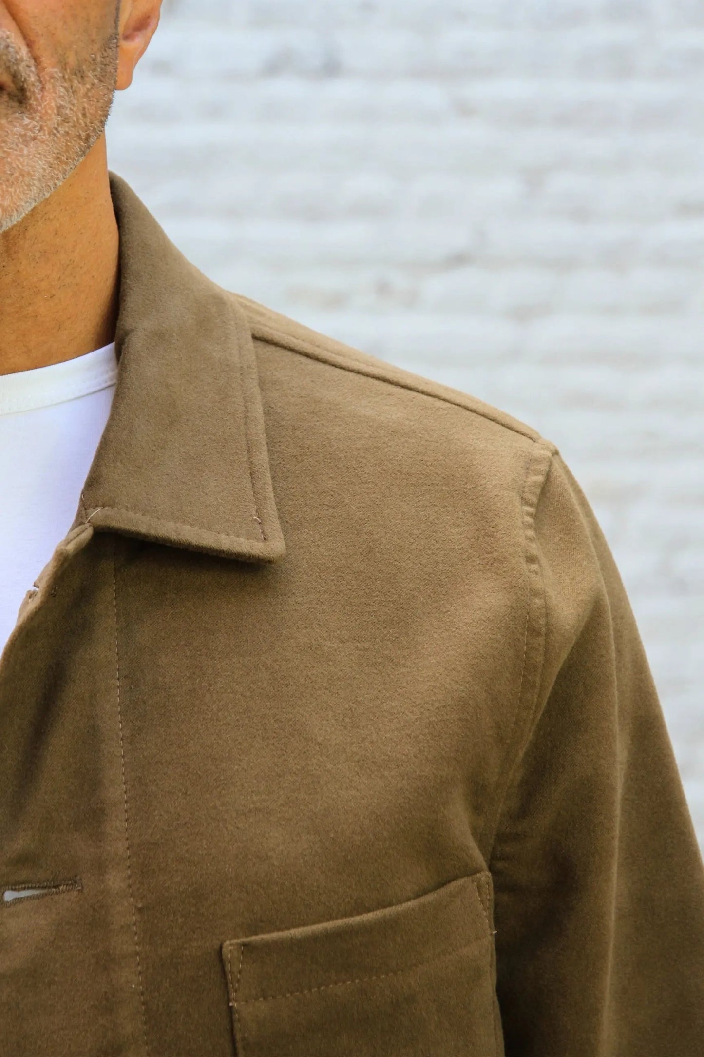 Marchant Jacket  - Camel Moleskin