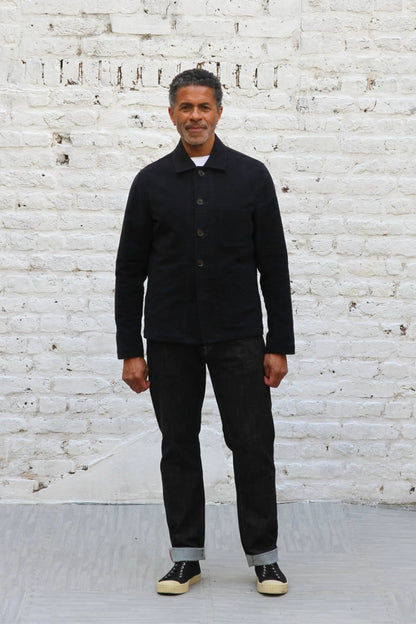 Marchant Jacket  - Navy Moleskin