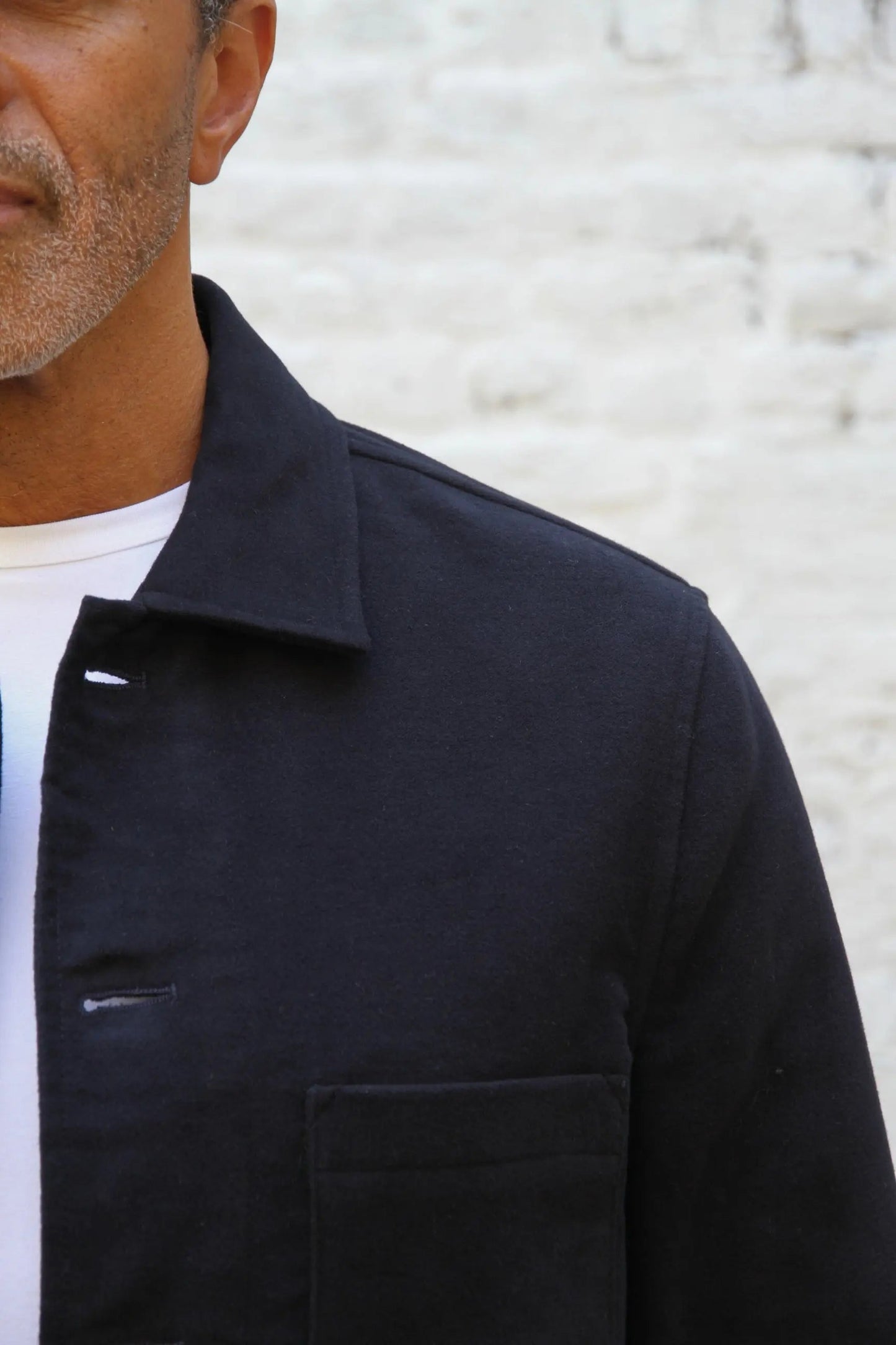 Marchant Jacket  - Navy Moleskin