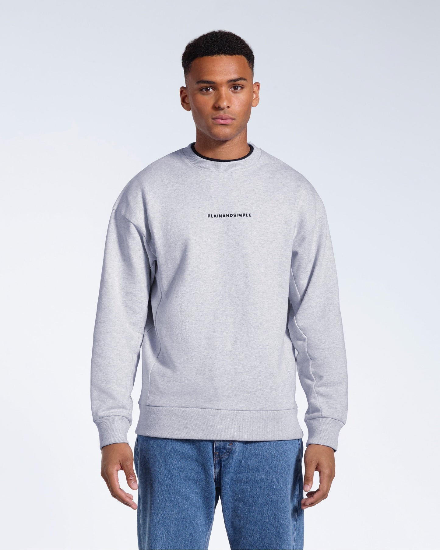 Oversized Heavyweight Organic Logo Sweatshirt