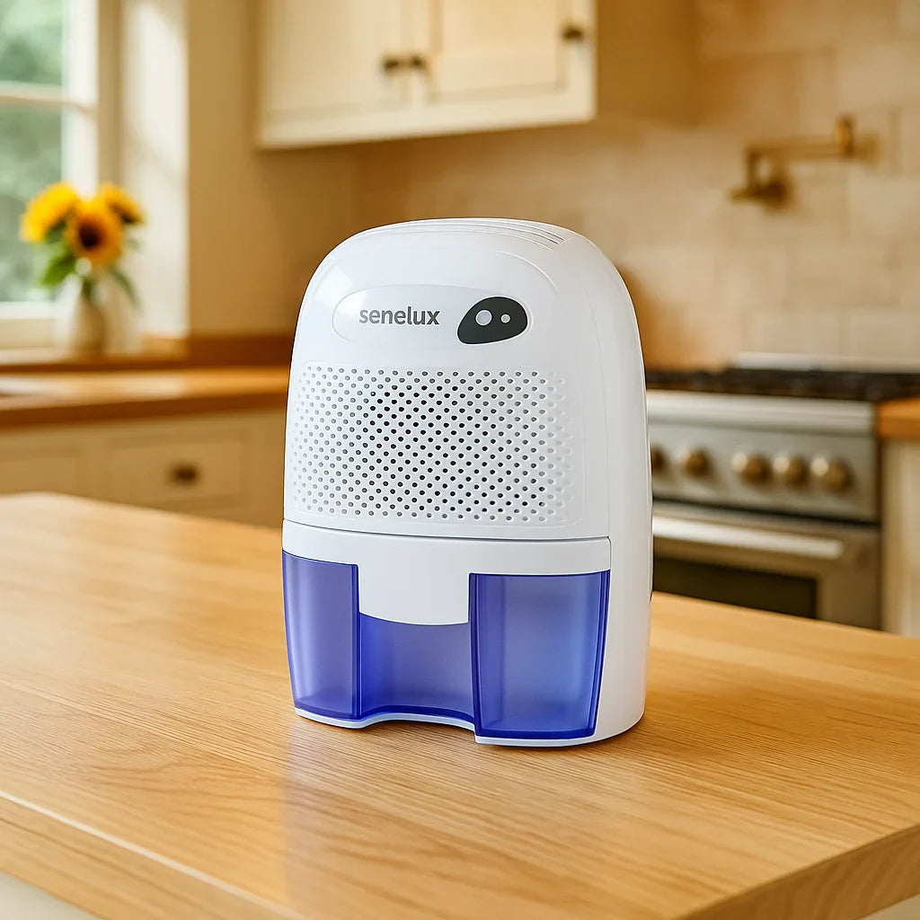 XROW-600B 500ml Mini Dehumidifier - Silent Dehumidifier Perfect for Bedrooms, Kitchens and Living Rooms