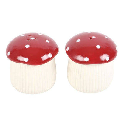 Mushroom Salt and Pepper Shakers giftbox