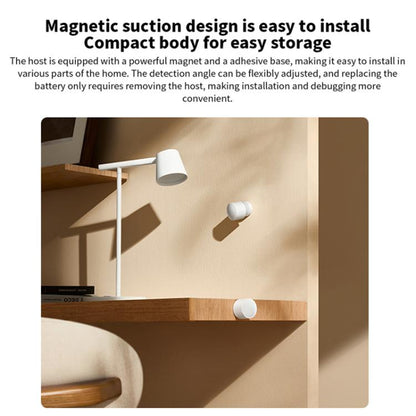 Xiaomi Presence Sensor XMOSB01XS Smart Wireless Home Connection Bluetooth 5.0 Body Motion Sensors (White)