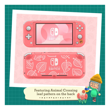 NINTENDO SWITCH LITE CORAL ISABELLE PRE INSTALLED