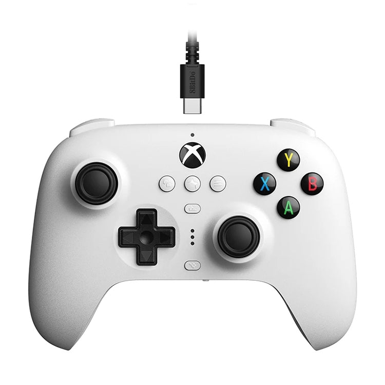 Manette de jeu filaire 8BitDo Orion Xbox Hall Version avec carte Game Pass (blanc)