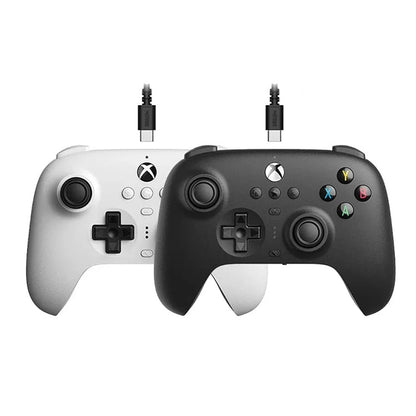Manette de jeu filaire 8BitDo Orion Xbox Hall Version avec carte Game Pass (blanc)