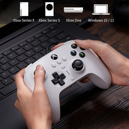 8BitDo Orion Manette de Jeu Filaire Xbox Hall Version avec Carte Game Pass (Noire)