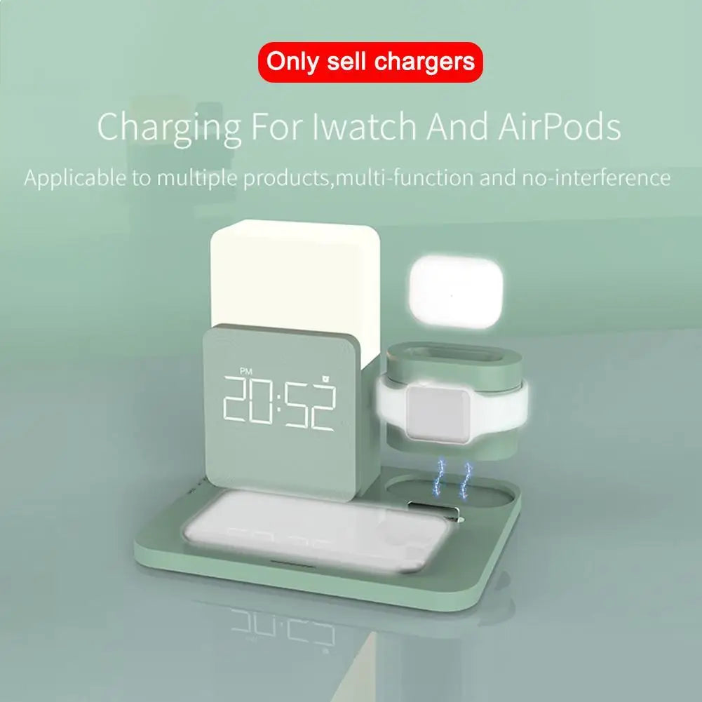 Night Light Qi Wireless Charging Dock