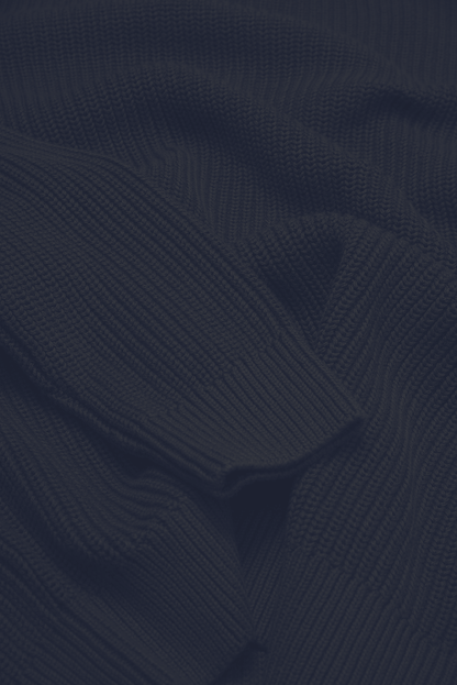 J Hailey Crew Knit - Dark Midnight