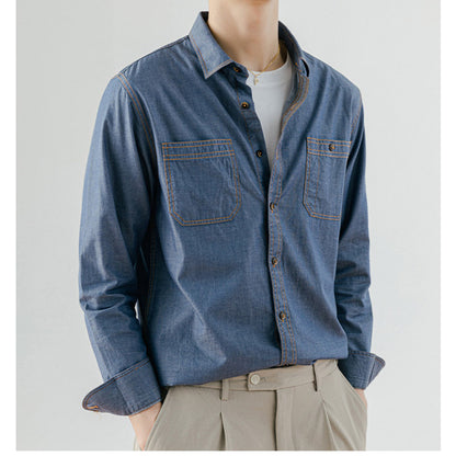 Denim Men's Cotton shirts