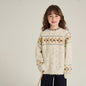 Retro Idle Style Thickened Knitting Top