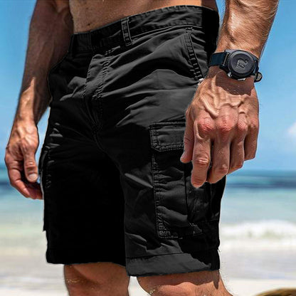 Salopette multipoche pour hommes de style européen et américain