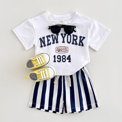 Children’s Printed T-Shirt 2-Piece Set