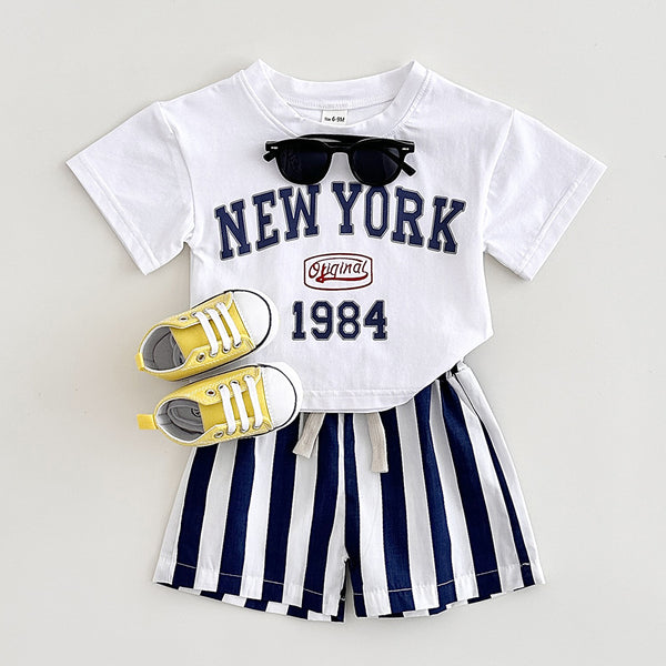 Children’s Printed T-Shirt 2-Piece Set