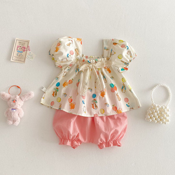 Girls' Summer Two-Piece Set