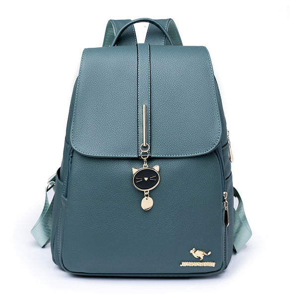 Women's Soft Leather Backpack