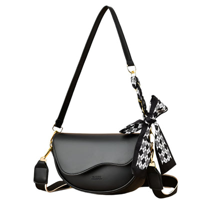 Special Interest Light Luxury Fall Winter Fashion Underarm Saddle Bag