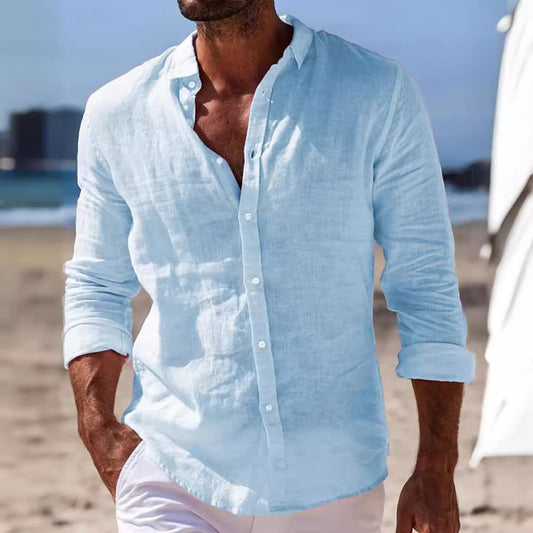 Men's Cotton Linen Shirts