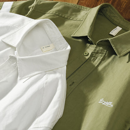 Mens Loose Casual Shirt Coat