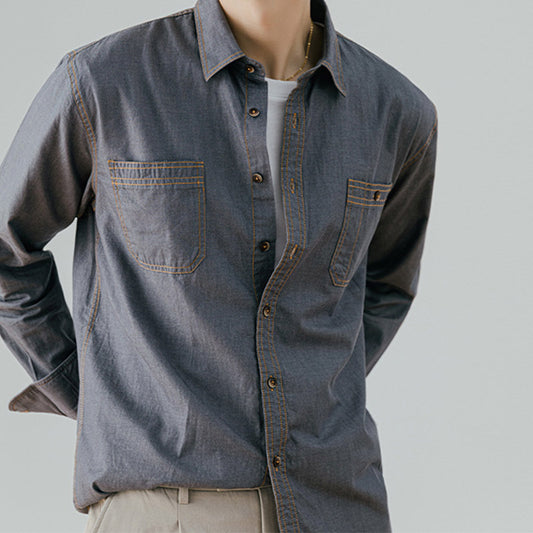 Denim Men's Cotton shirts