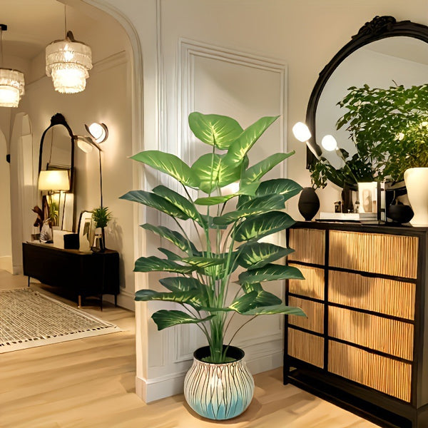 Turtle-Back Green Plant Wall Decor