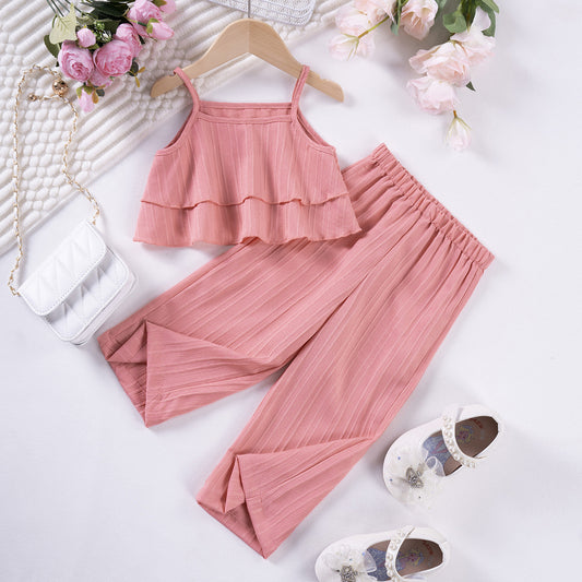 Girls' Casual HAILANG Two-piece Set