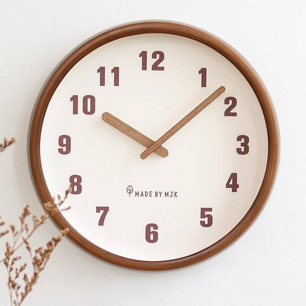 Retro Wooden Wall Clock