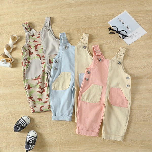 Baby Suspender Romper