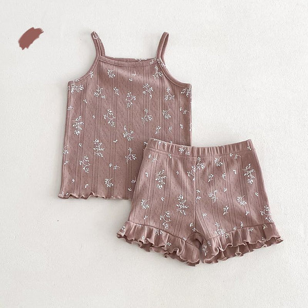 Girls' Camisole and Shorts Set