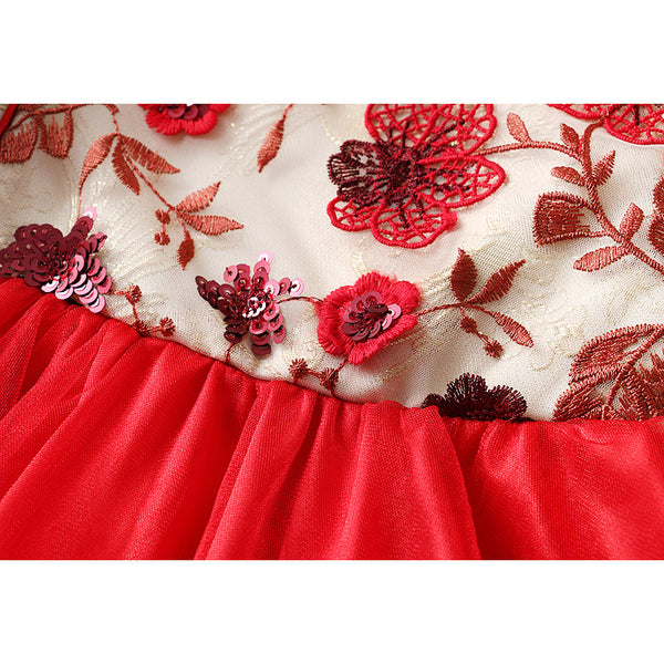 Robe de filles à la mode