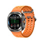 Montre connectée de sport W7 : Assistant vocal intelligent, météo, musique, tension artérielle