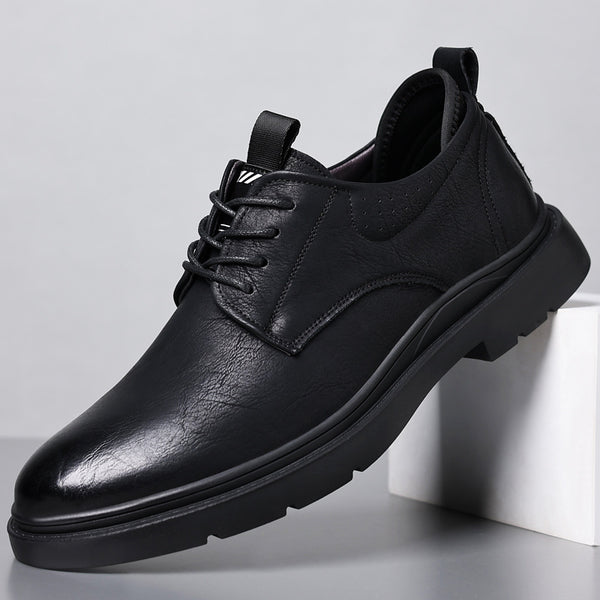 Chaussures haut de gamme en cuir respirant pour homme