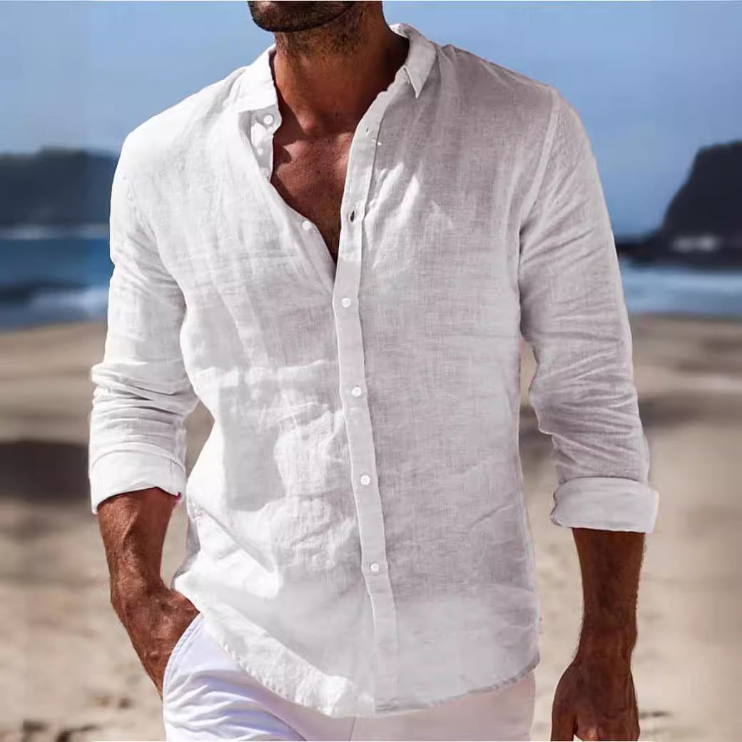 Men's Cotton Linen Shirts