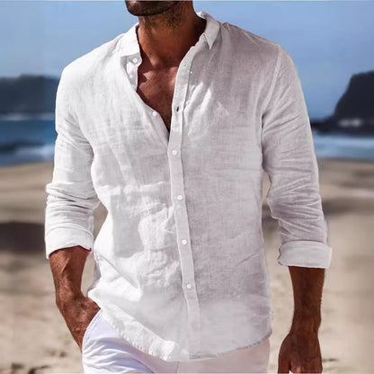 Men's Cotton Linen Shirts