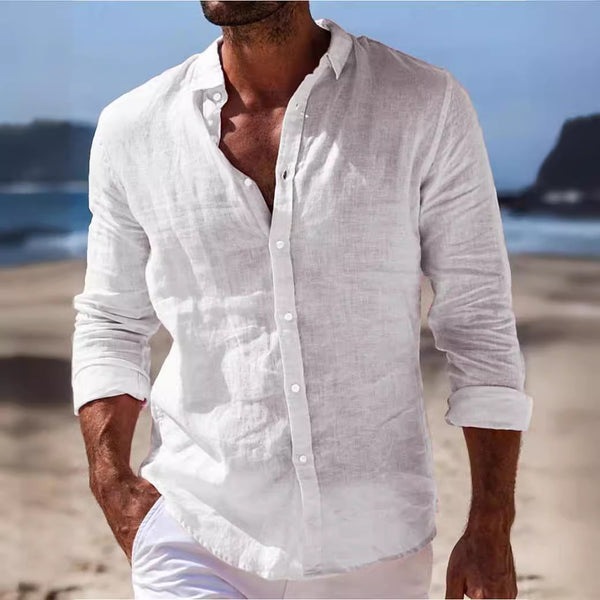 Men's Cotton Linen Shirts