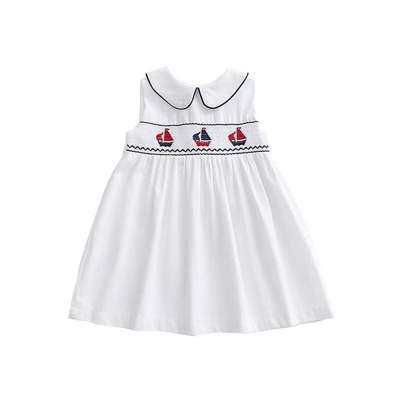 Children Vintage Embroidery Dress
