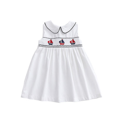 Children Vintage Embroidery Dress