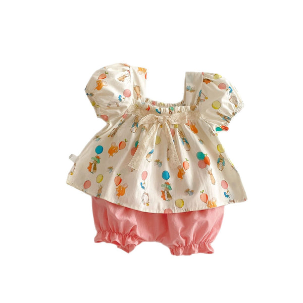 Girls' Summer Two-Piece Set